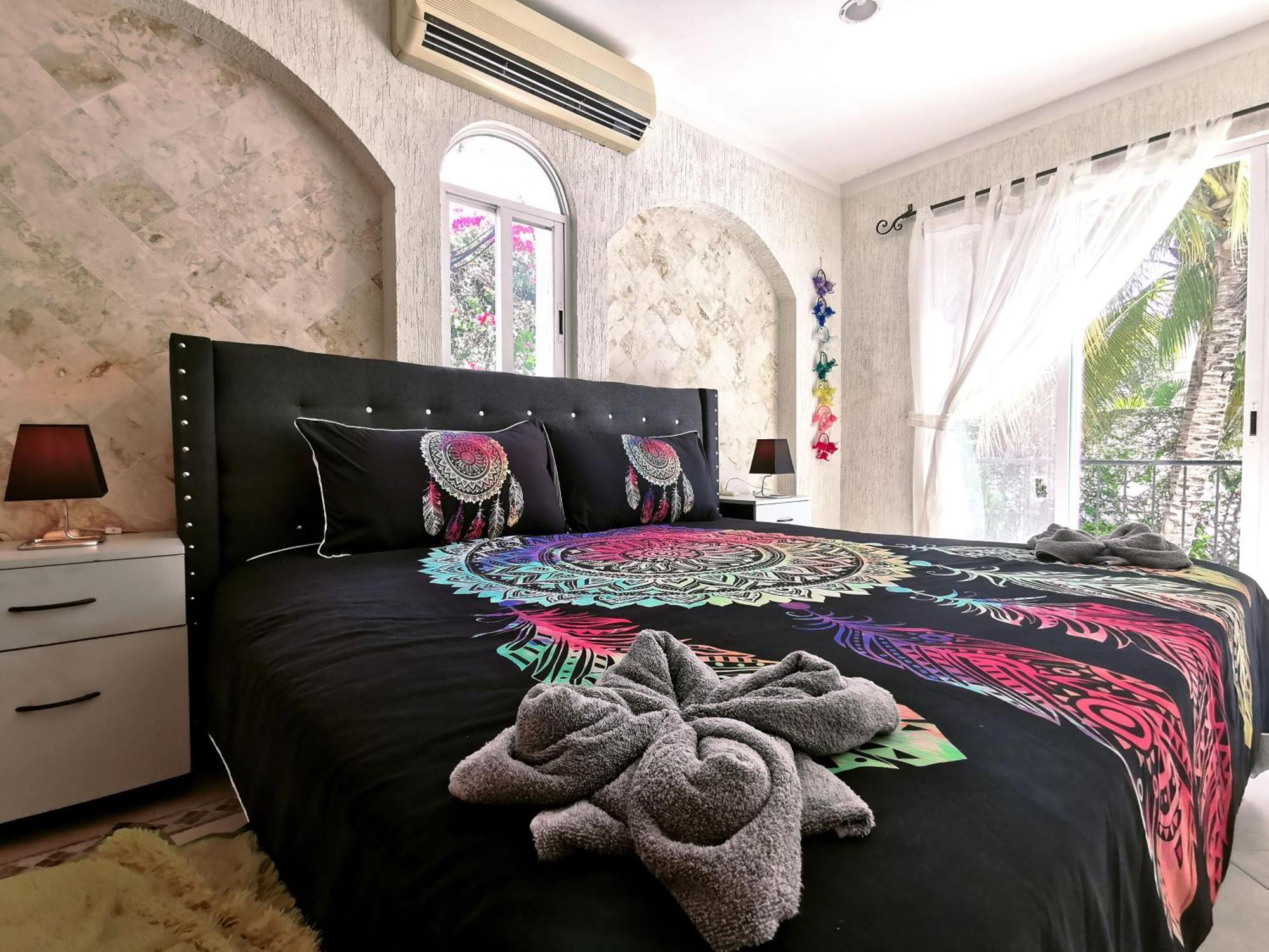 Beautiful & Cozy Near Beach Apartment Pool & Kingsize Bed Cancún Cameră foto