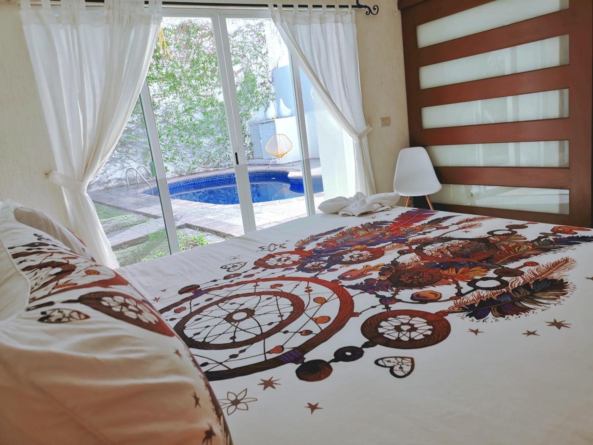 Beautiful & Cozy Near Beach Apartment Pool & Kingsize Bed Cancún Cameră foto